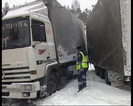 Большегрузы не пустят в Новосибирск 