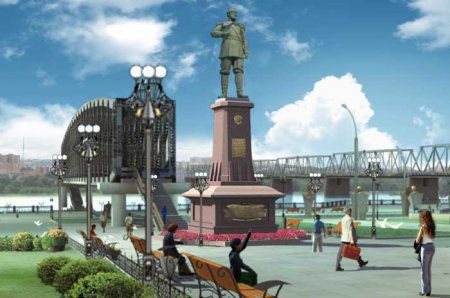 Фото будущего памятника Александру III показали новосибирцам 