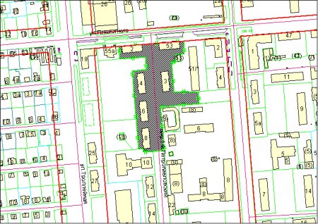 Застройщикам предложили снести дома в районе ул. Троллейной