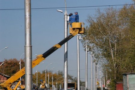 В Новосибирске потратят 15 миллионов рублей на новые уличные фонари