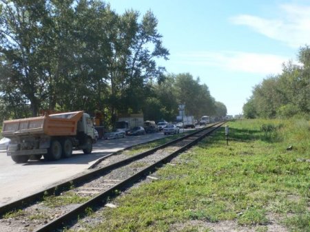 В черте города обнаружены опасные ж/д переезды