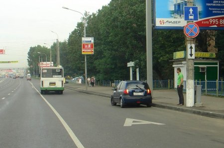 Штраф за проезд по полосе для автобусов вырос в пять раз