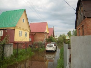 В Новосибирске не осталось подтопленных дачных участков