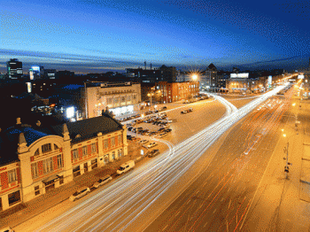 В новогоднюю ночь в центре Новосибирска будет ограничено движение транспорта